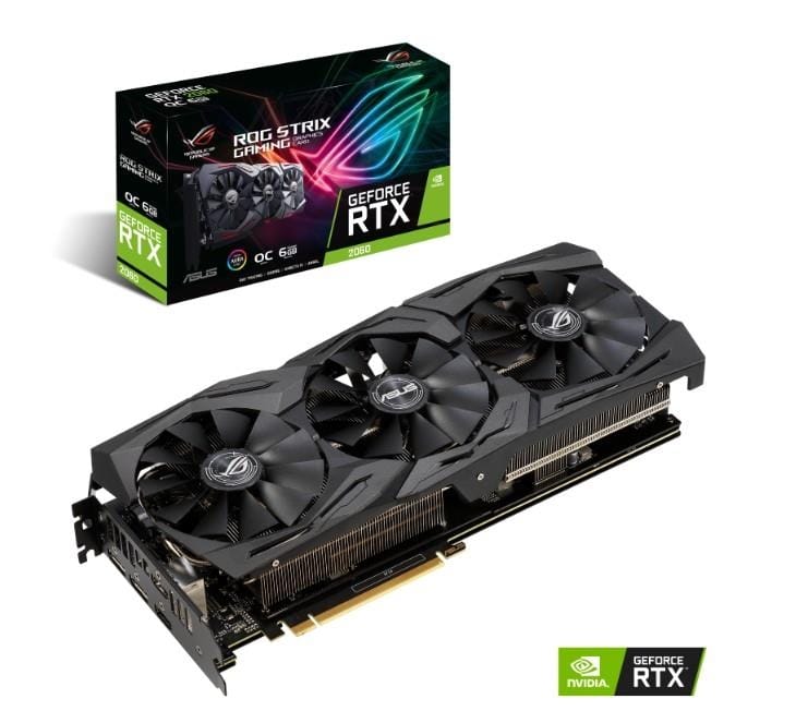 Asus ROG Strix GeForce RTX 2060 OC 6GB GDDR6 Graphics Card
