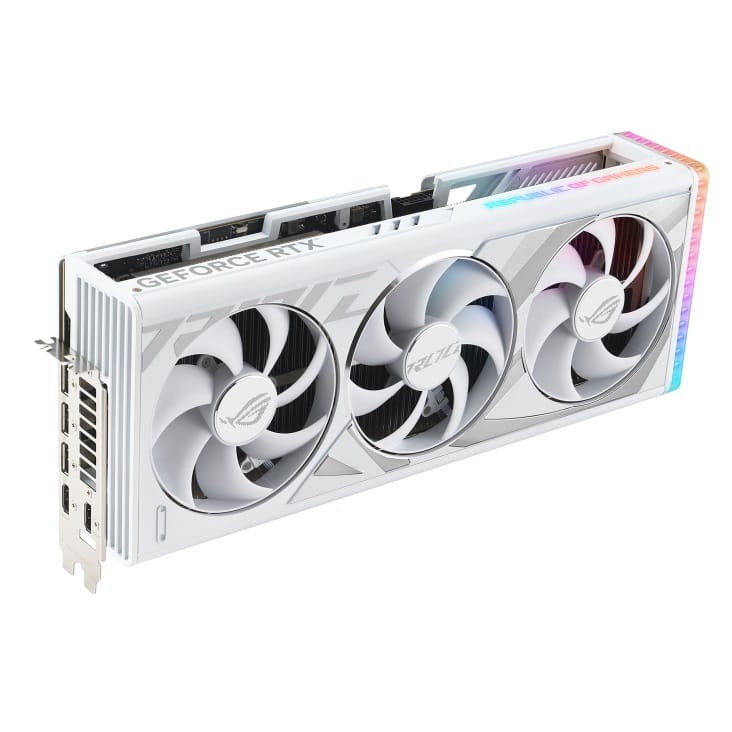 Asus ROG Strix GeForce RTX 4080 Super OC 16GB Graphic Card - White