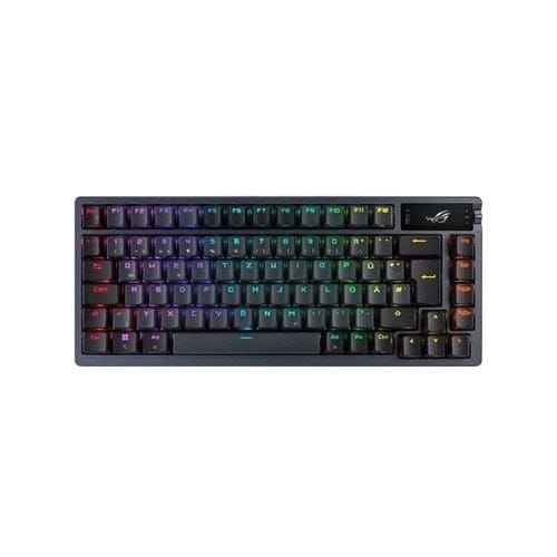 (Ex-Demo) ASUS ROG Azoth 75% Gunmetal Wireless RGB Mechanical Keyboard - Brown Switch