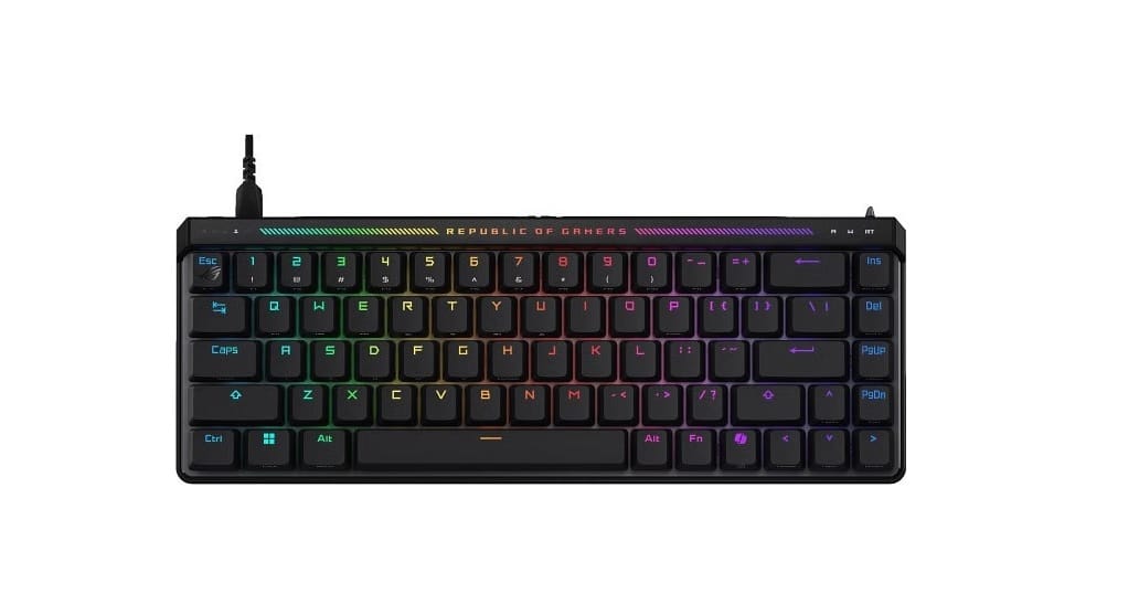 (Ex-Demo) ASUS ROG FALCHION ACE HFX 65% Magnetic Keyboard