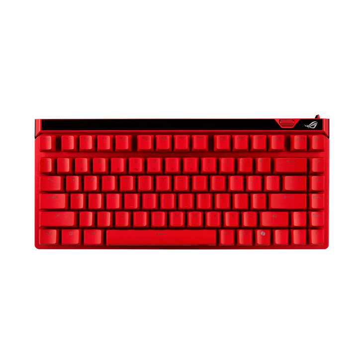 Asus ROG Falchion Ace 75 HE Gaming Mechanical Keyboard ROG HFX V2 Magnetic Hot-swappable Switches TKL 8K Polling Rate Doubleshot PBT - Red