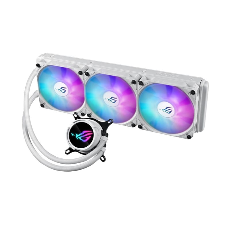 Asus ROG STRIX LC III 360 ARGB LCD CPU Cooler - White Edition