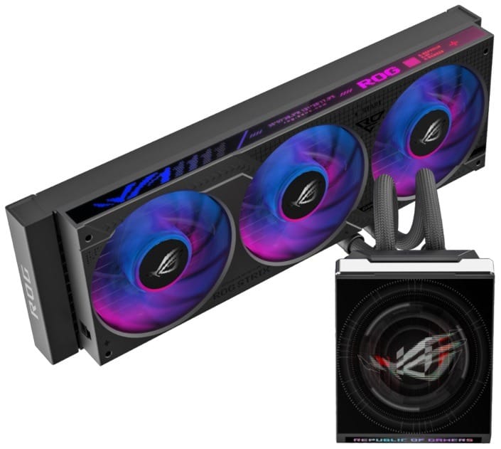 Asus ROG STRIX SLC IV 360 ARGB LCD AIO CPU Cooler
