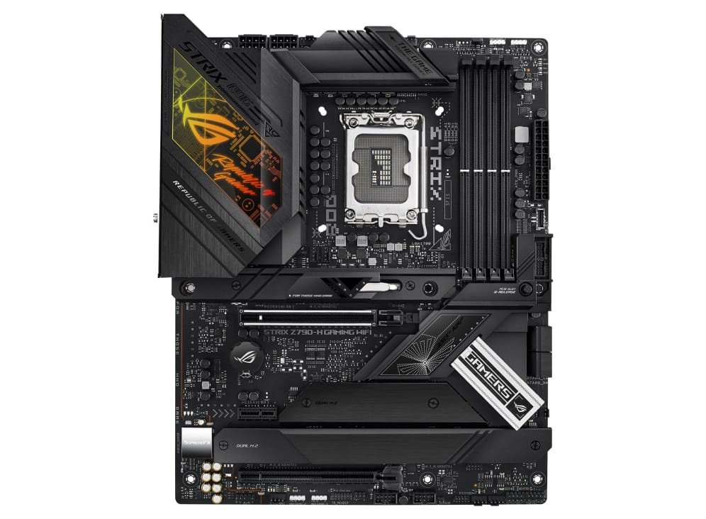 ASUS ROG STRIX Z490-H GAMING LGA1200 128G HDMI+DP ATX Motherboard（ROG ...