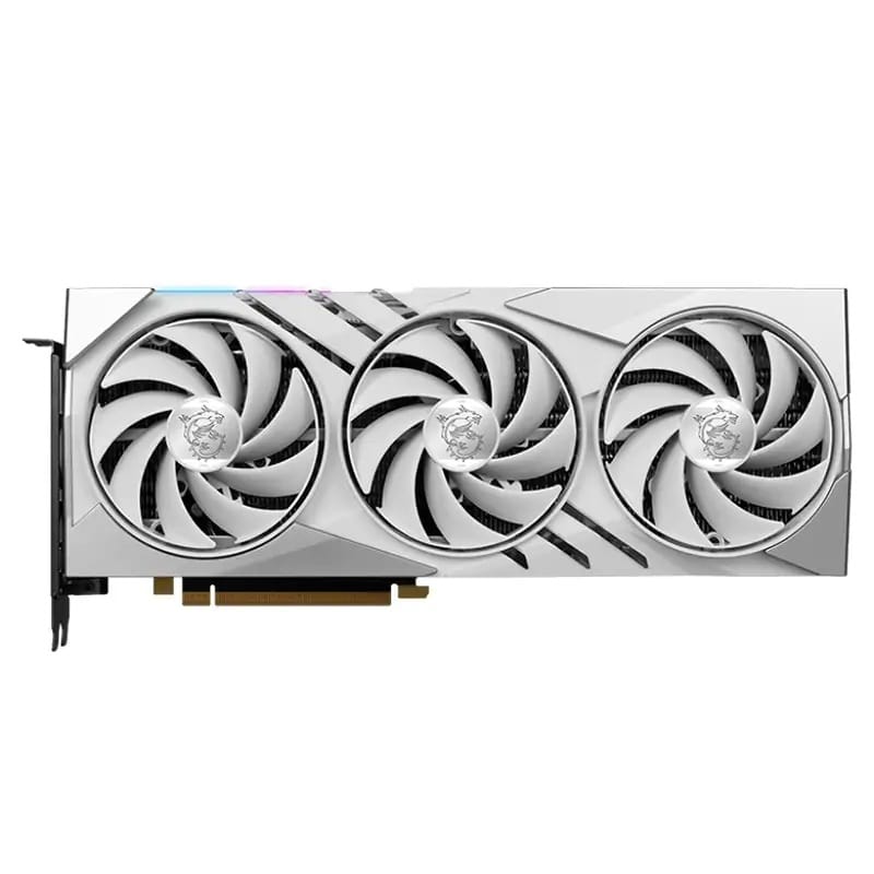 MSI GeForce RTX 4070 Super 12G Gaming X Slim Graphic Card - White