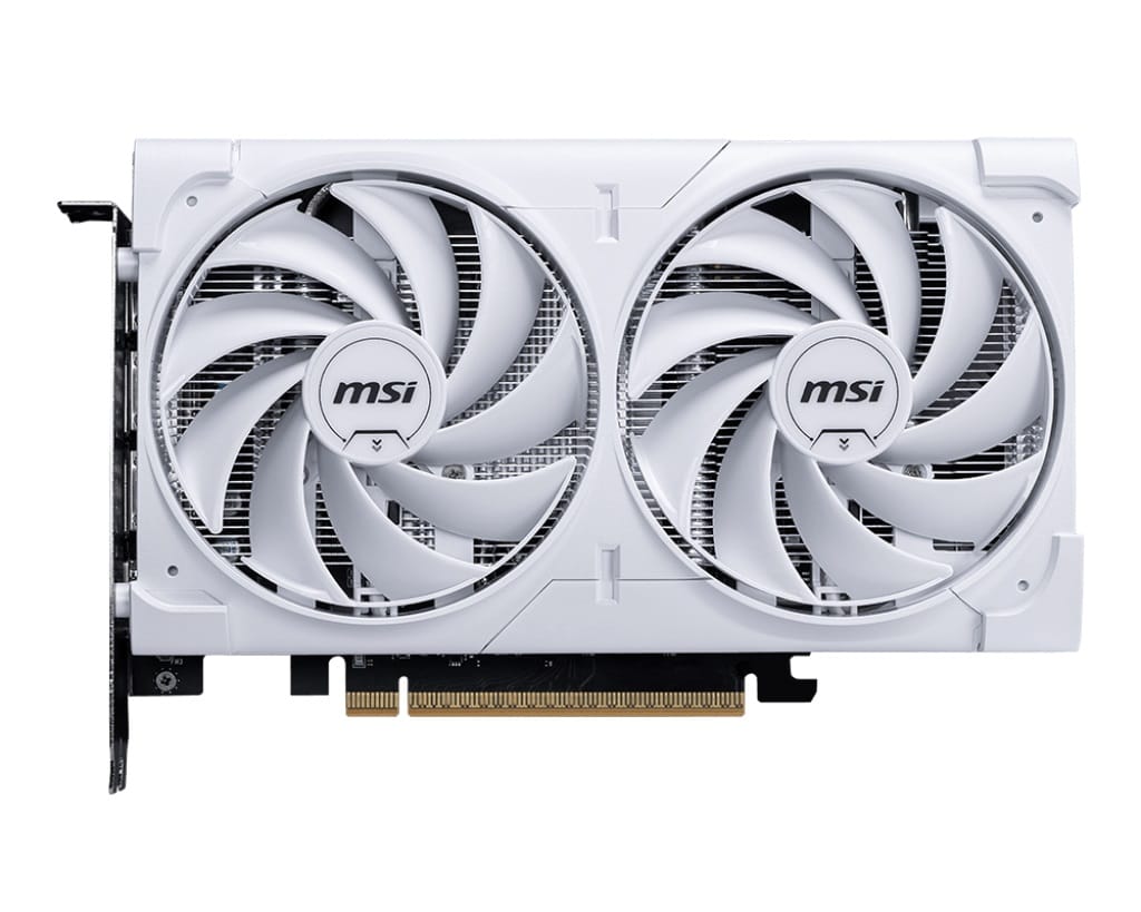 MSI GeForce RTX 5060 8GB VENTUS 2X OC WHITE Graphics Card