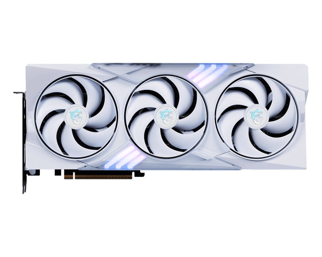 MSI GAMING TRIO OC GeForce RTX 5070 12GB Graphic Card - White
