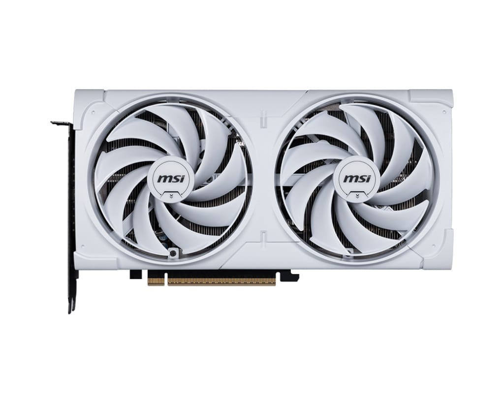 MSI GeForce RT 5070 12GB VENTUS 2X OC Graphic Card - White