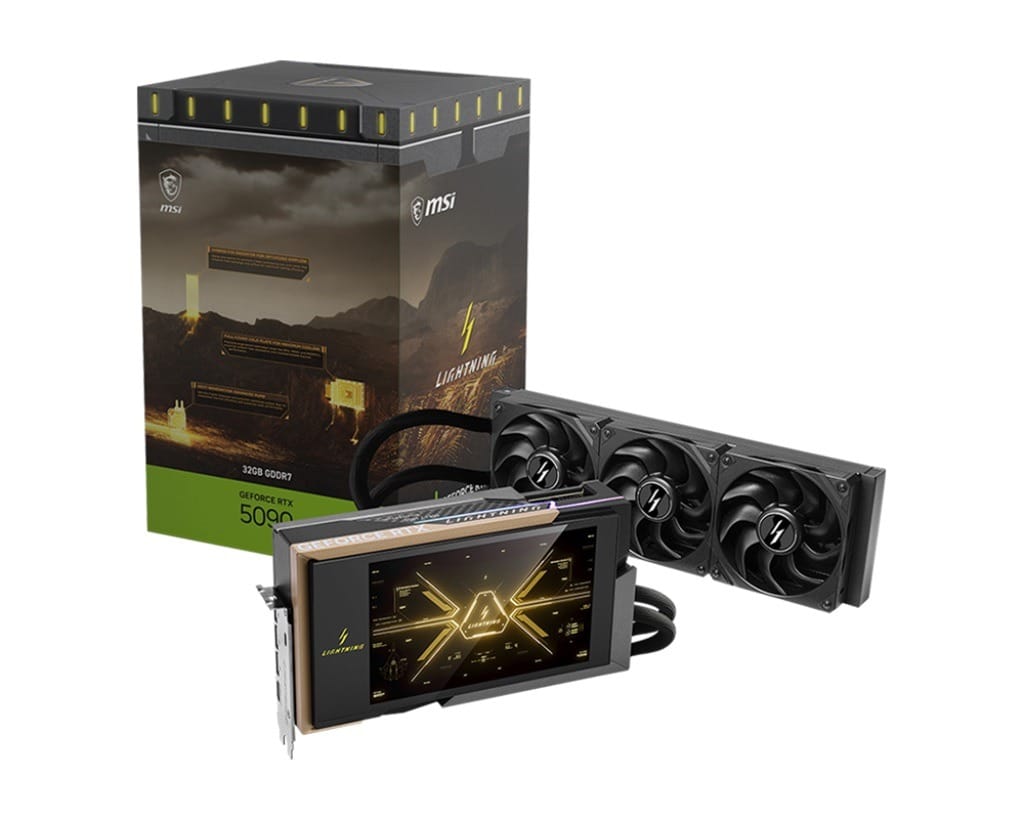 MSI GeForce RTX 5090 32G LIGHTNING Z 32GB Graphic Card