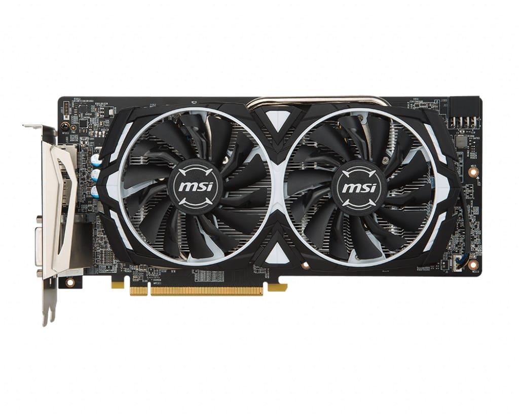 MSI Radeon RX 580 Armor OC 8GB Graphic Card