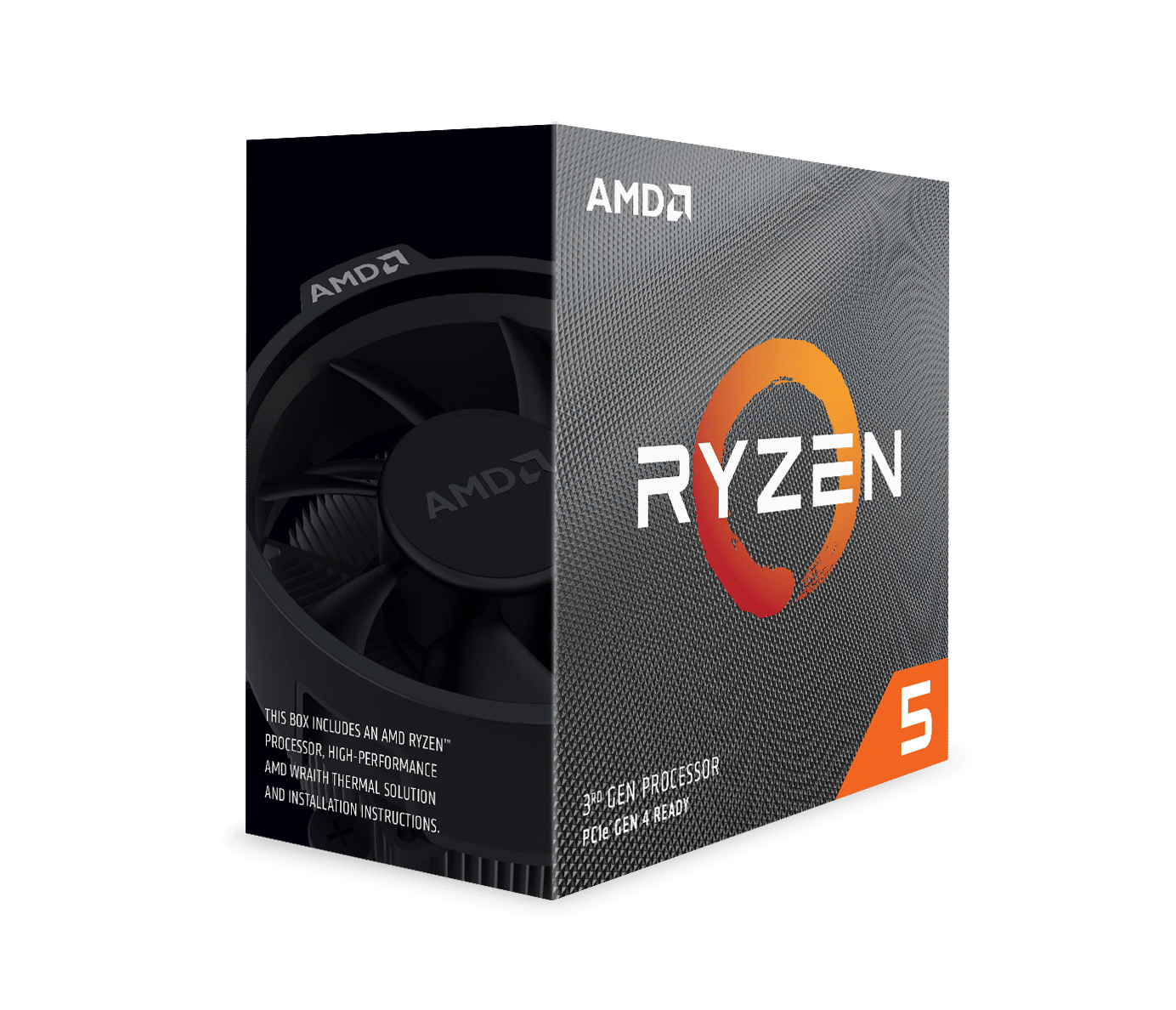 AMD Ryzen 5 3600 Desktop Processors With Wraith Stealth Cooler