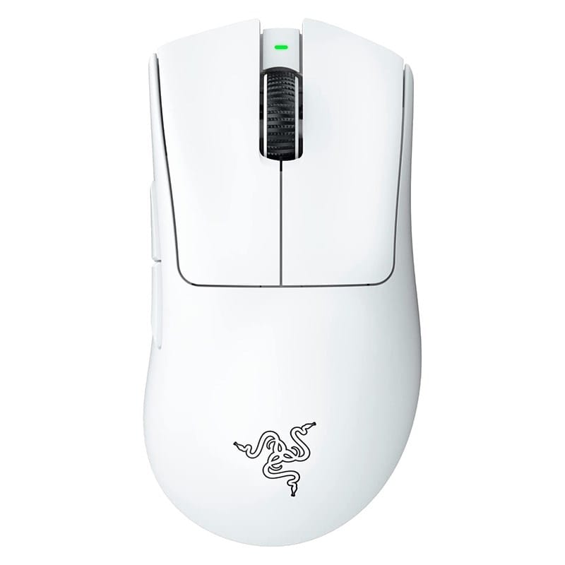 Razer DeathAdder V3 Pro Ergonomic Wireless Gaming Mouse - White Edition