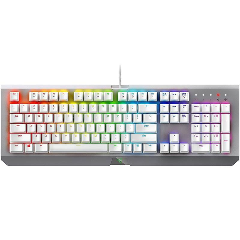 Razer BlackWidow X Chroma Gaming Keyboard - Mercury White 