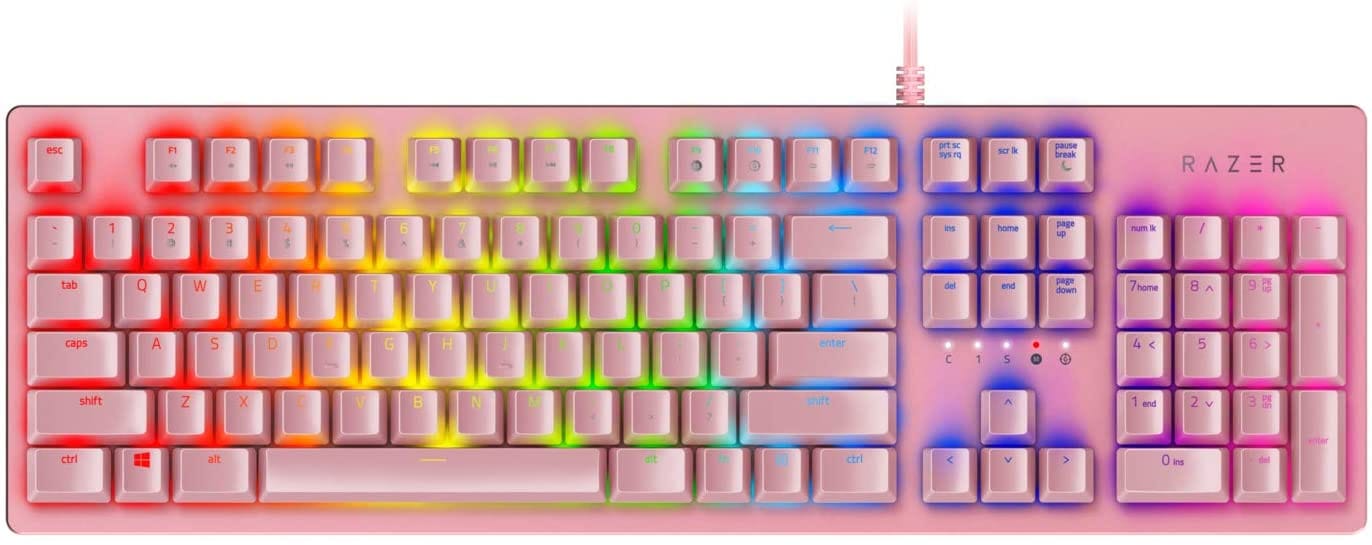 Razer Huntsman Opto-Mechanical Gaming Keyboard - Quartz