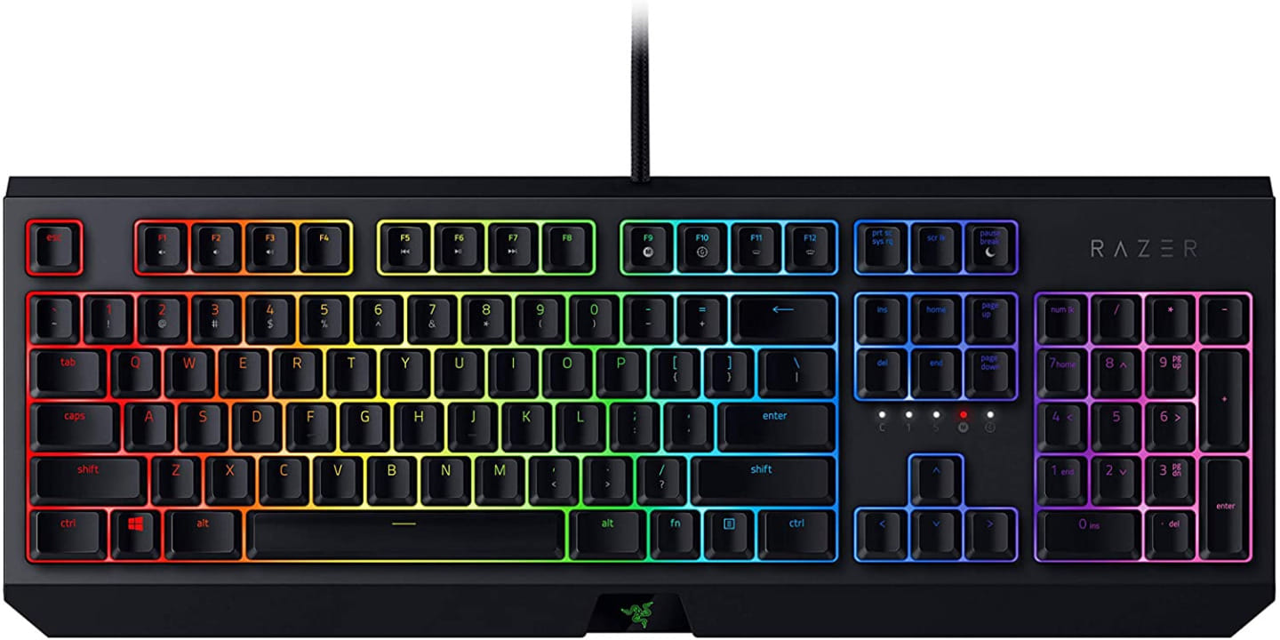 Razer BlackWidow 2019 RGB Mechanical Gaming Keyboard - Green Switches
