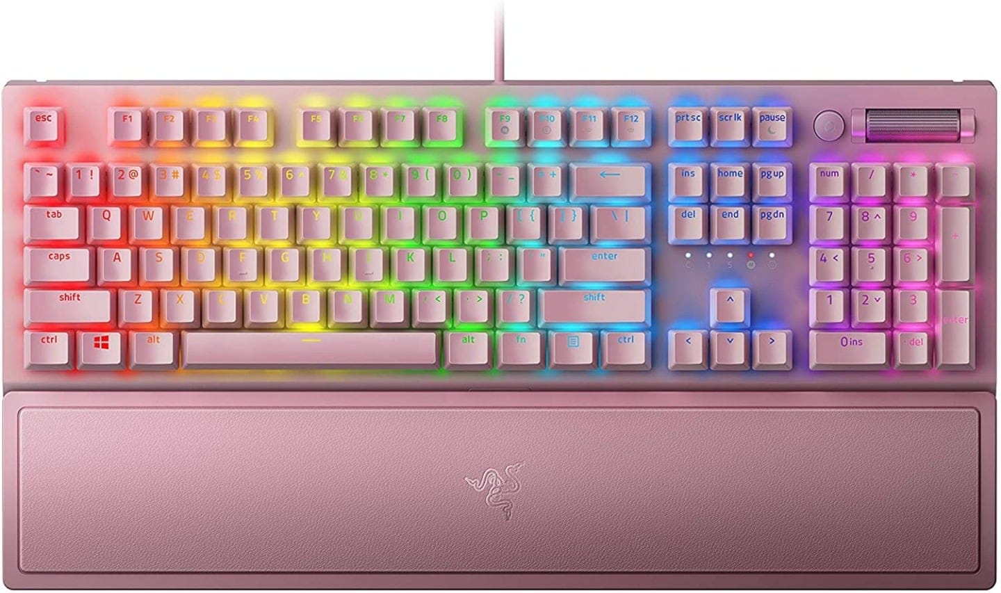 Razer BlackWidow V3 Quartz Mechanical Gaming Keyboard - Green Switches