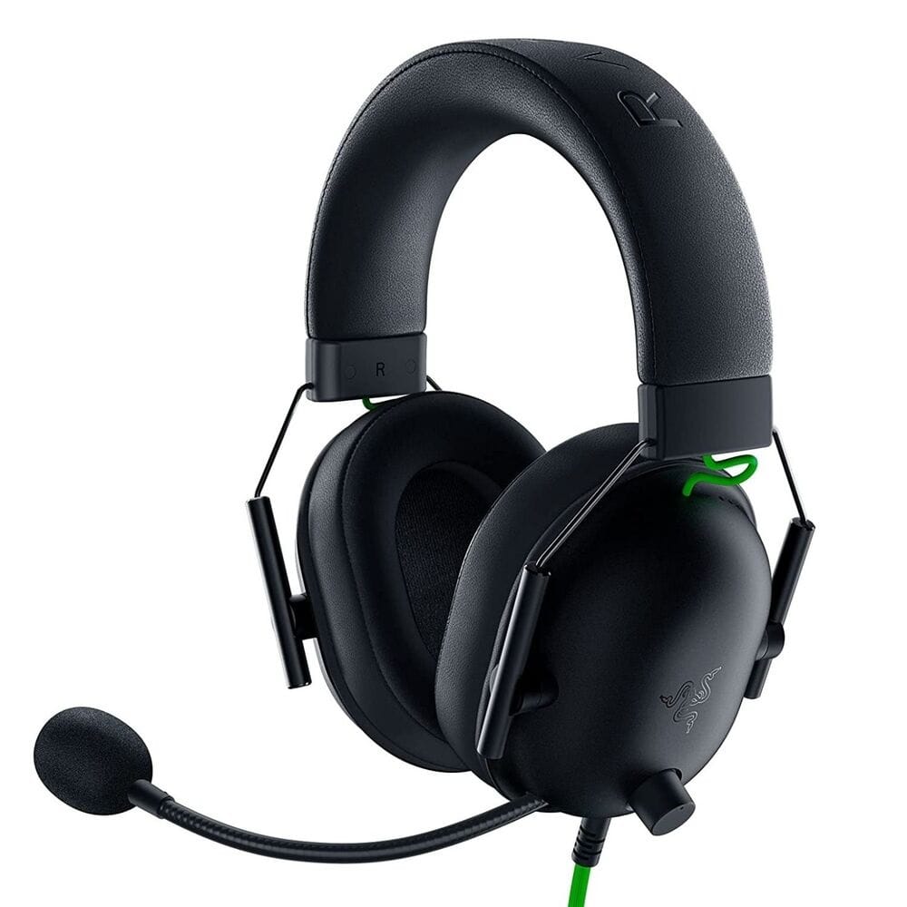 Razer BlackShark V2 X Wired Gaming Headset - Black
