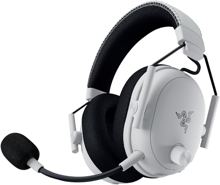 Razer BlackShark V3 X HyperSpeed Wireless Headset for PlayStation - White
