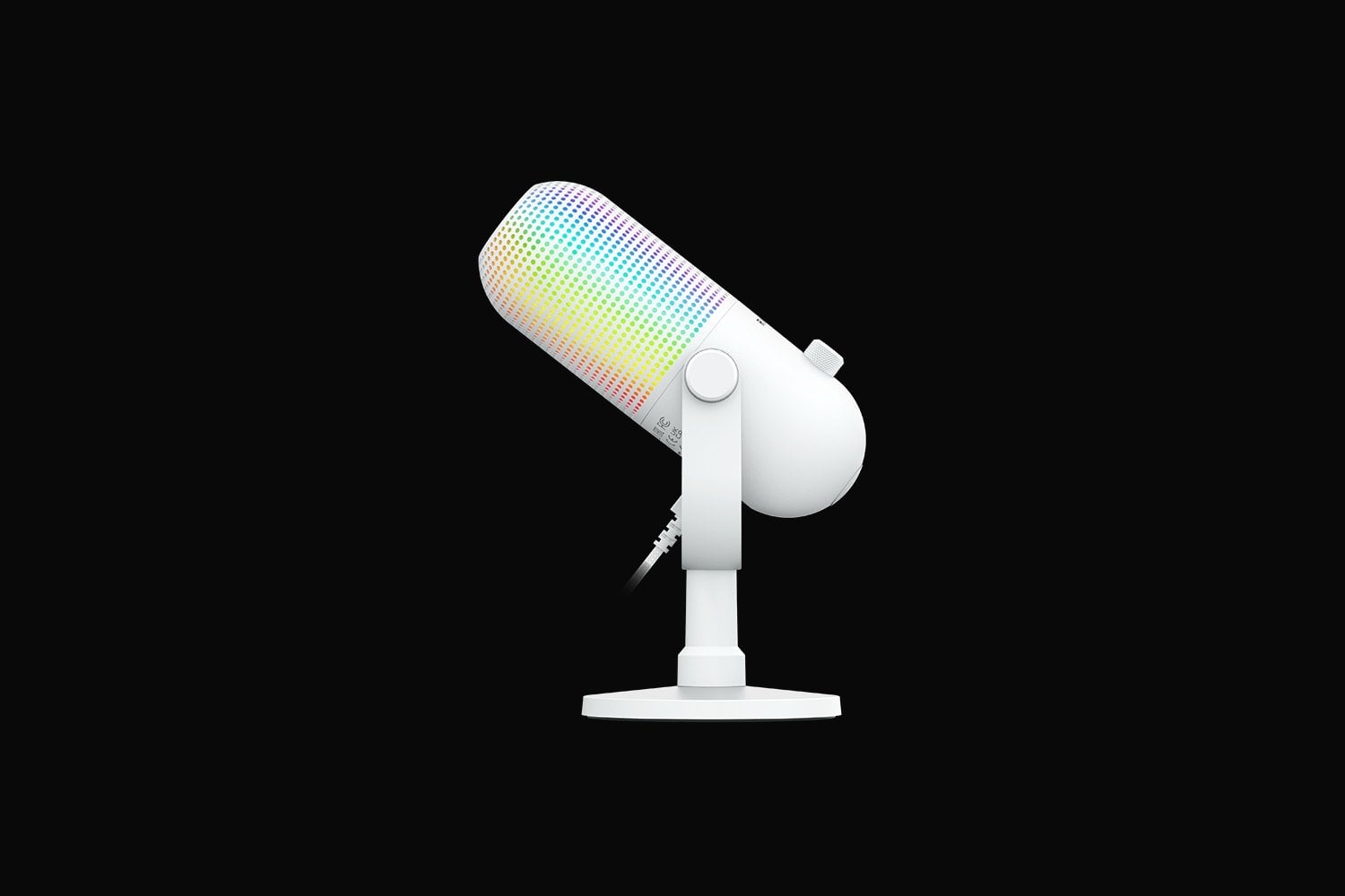 Razer Seiren V3 Chroma RGB USB Microphone - White Edition