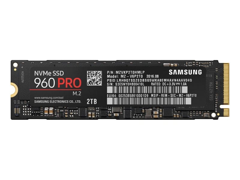 Samsung 960 PRO NVMe M.2 2TB SSD