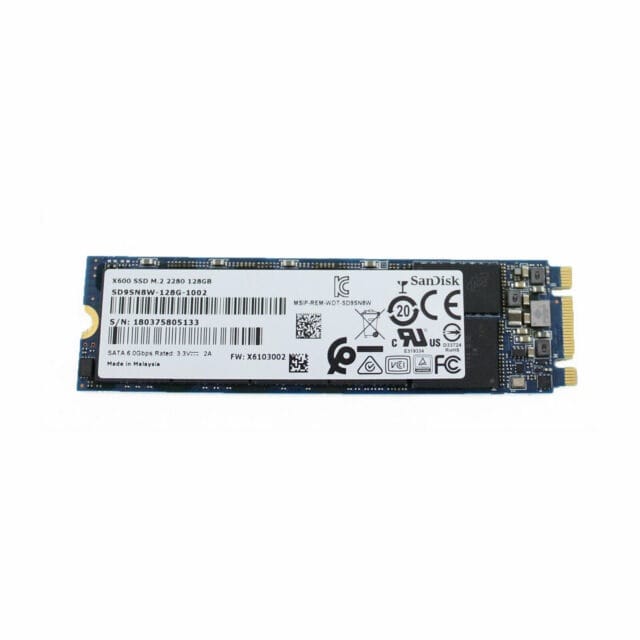 SanDisk X600 128GB M.2 2280 SSD