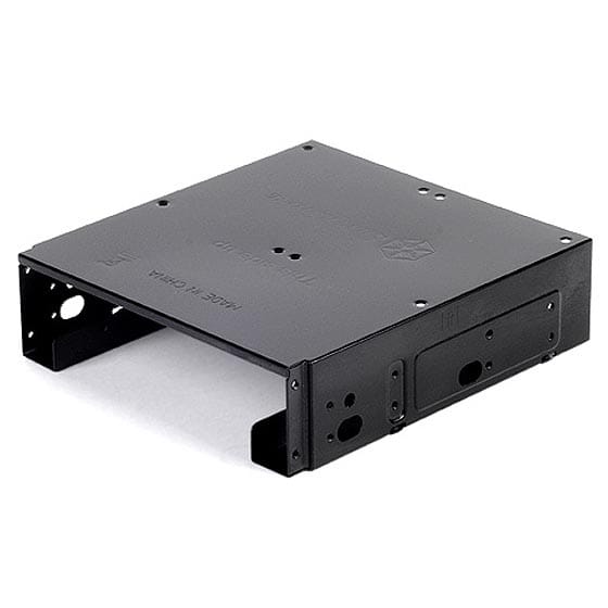 Silverstone SDP10B 5.25" to 3.5" Drive Bay Bracket Black