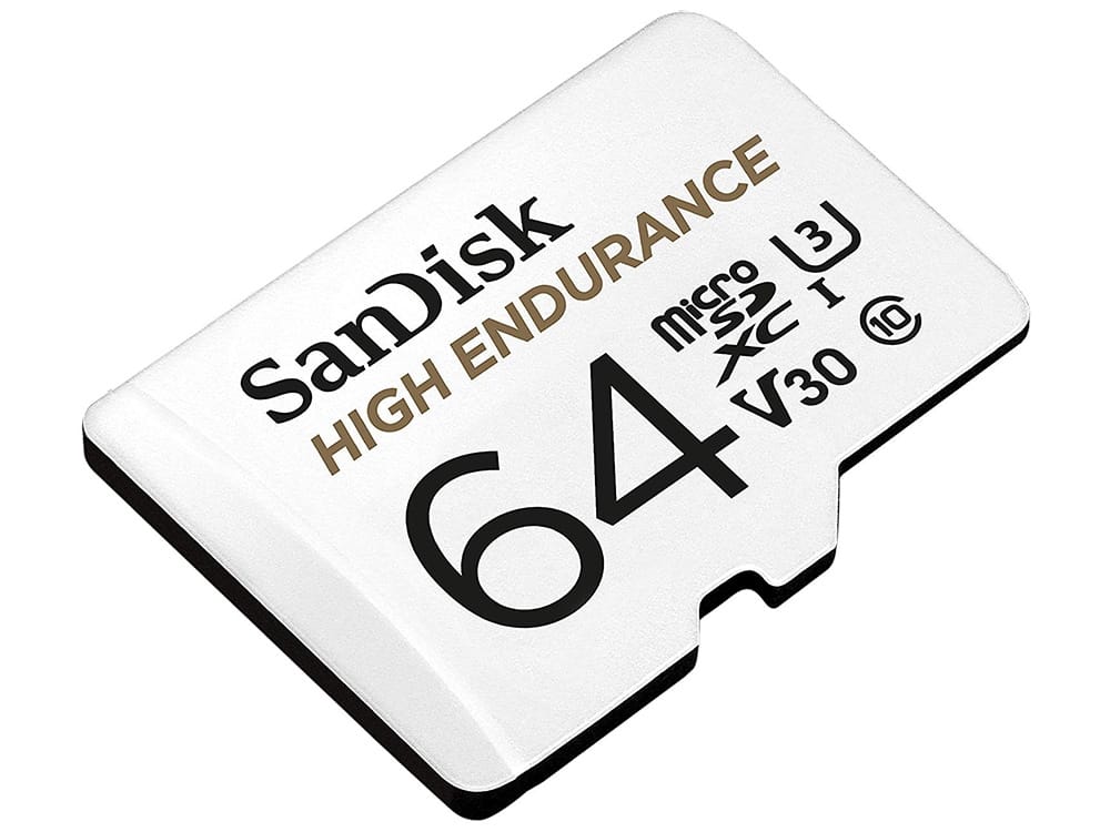 SanDisk 64GB High Endurance MicroSD Card SDSQQNR-064G-GN6IA