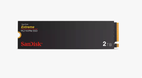 SanDisk Extreme 2TB PCIe Gen NVMe SSD