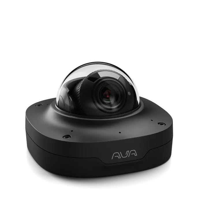 Ava Cloud Camera Dome 4K 8 Megapixels with 30 Days Onboard Retention - Black