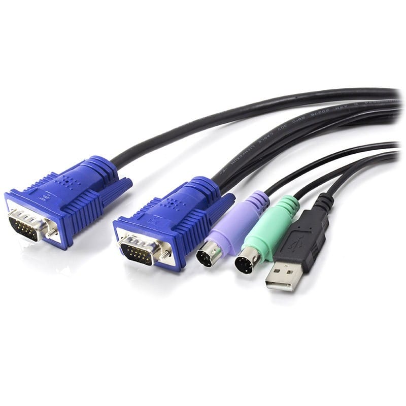 Serveredge 3m 3-in-1 KVM Cable