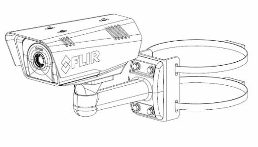 Flir Pole Mount Kit For FC-Series