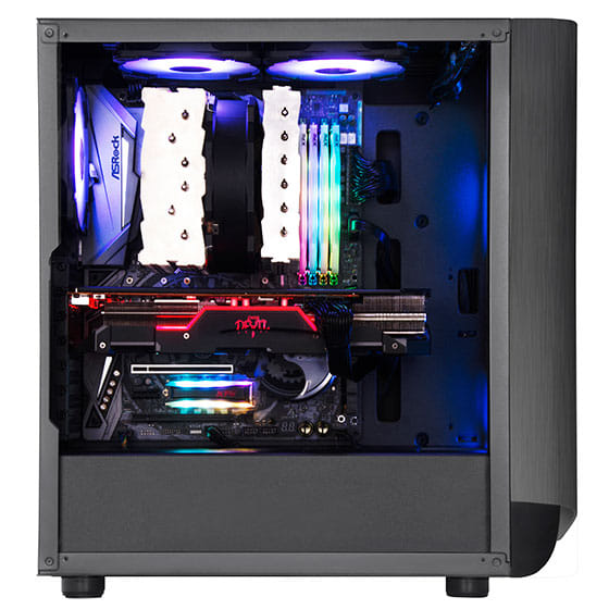 SilverStone Seta A1 ATX Tempered Glass Side Window Case - Gunmetal