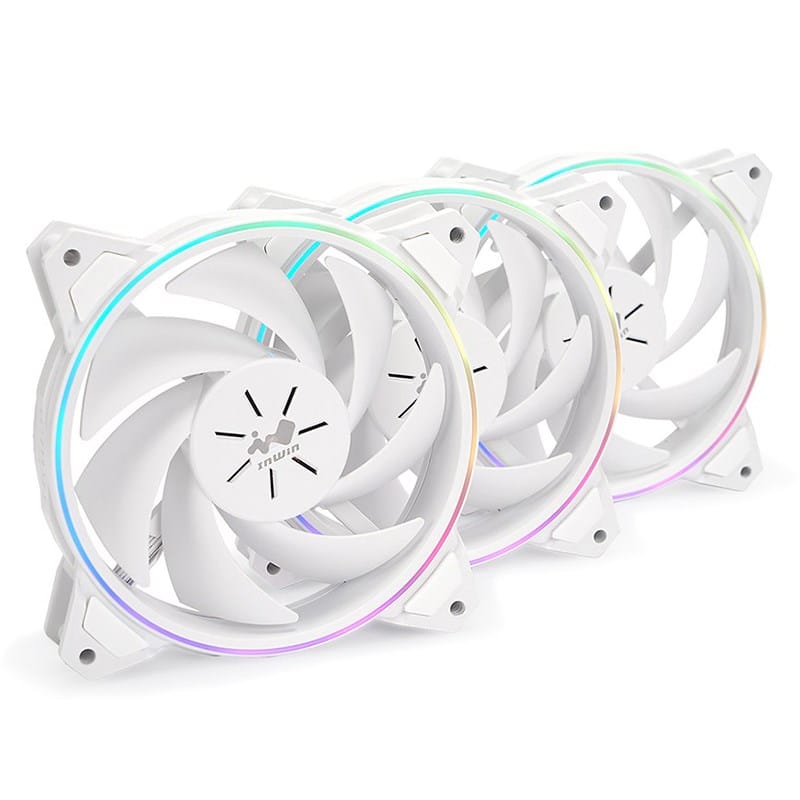 InWin Sirius Pure 120mm ARGB Fan White - 3 Pack