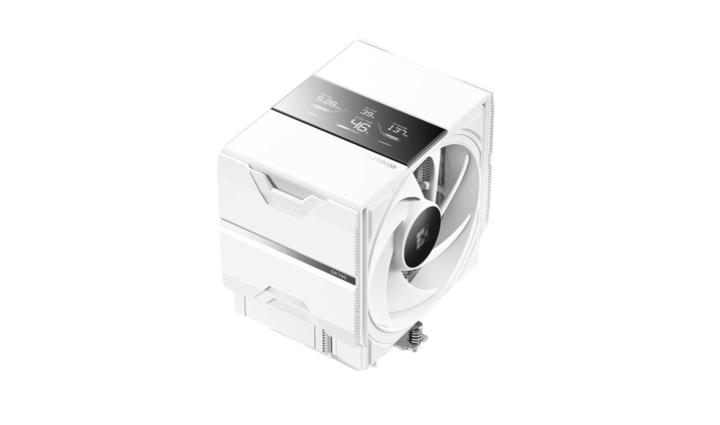 Sudokoo SK700V White CPU Cooler