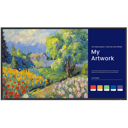 BenQ SL5504 Series Pantone Validated 55" UHD 4K Commercial Signage Display