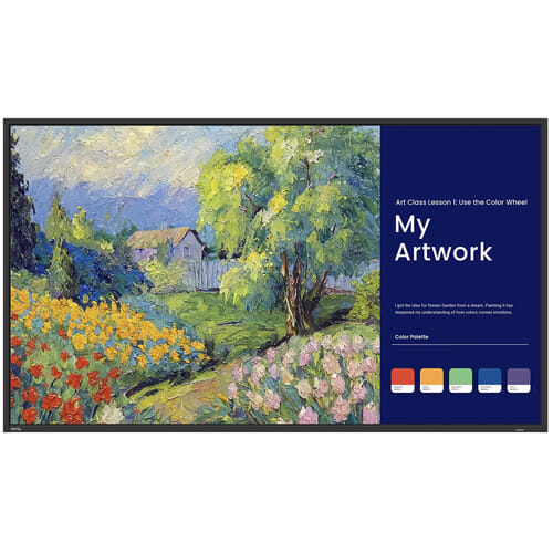 BenQ SL6504 Series Pantone Validated 65" UHD 4K Commercial Signage Display
