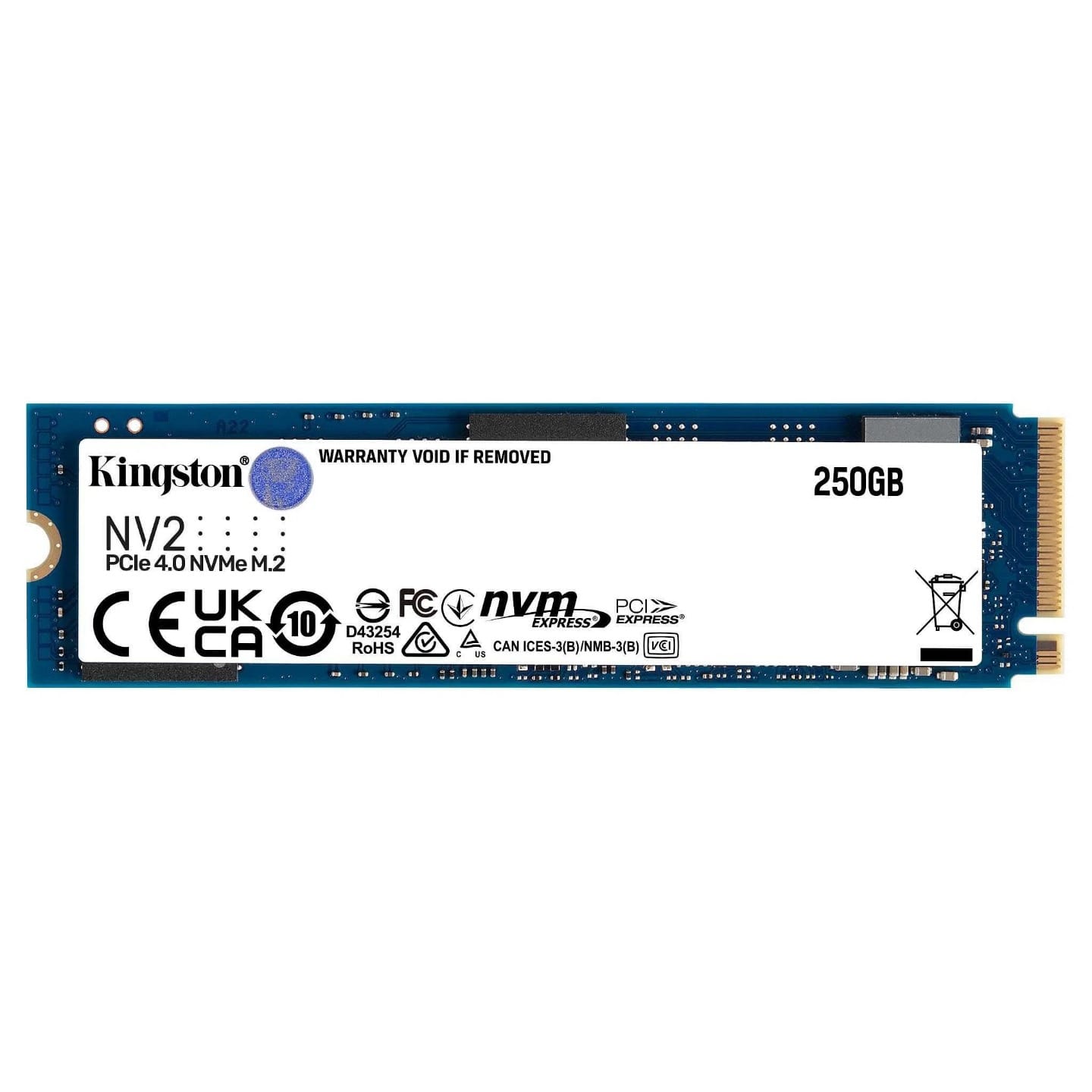 (Open-Box) Kingston 250GB NV2 M.2 PCIe NVMe Gen4 SSD