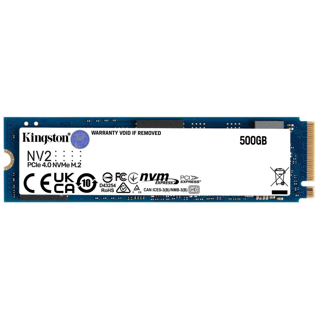 (Open Box) Kingston 500GB NV2 M.2 PCIe NVMe Gen4 SSD