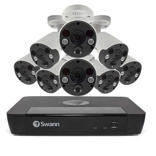 Swann 8-Camera 8 Channel 4K UHD NVR Security System
