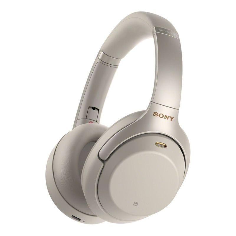 Sony WH-1000XM3 Wireless Noise-Canceling Headphones - Silver