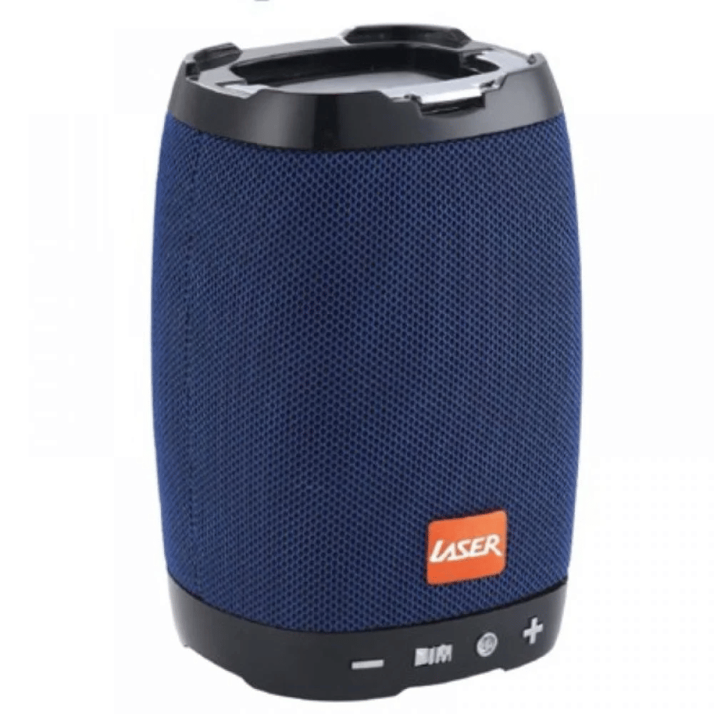 Laser Bluetooth Speaker with Phone Holder - Blue
