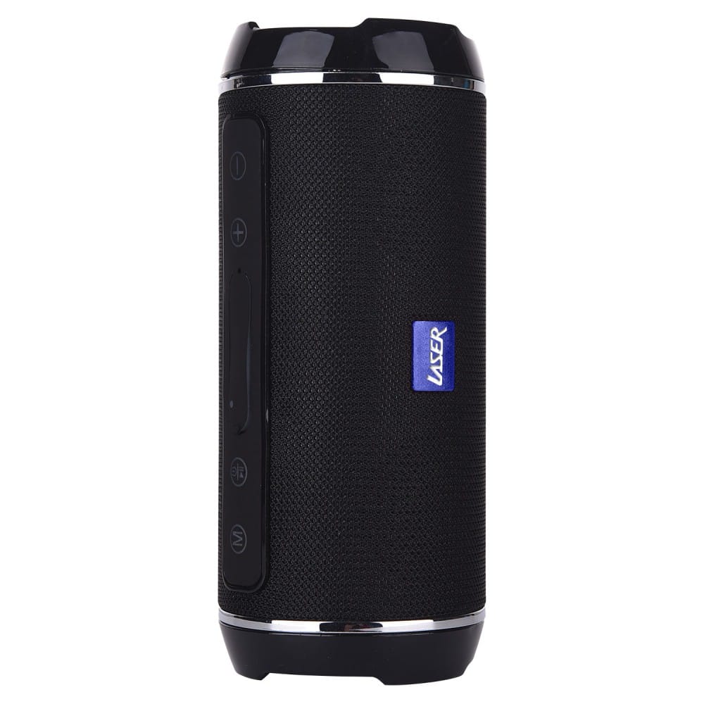 Laser Bluetooth Pill Speaker Black