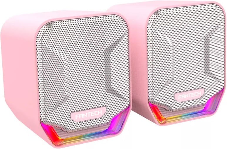 Fantech Sonar GS202 2.0 Bass RGB Stereo Speaker - Sakura