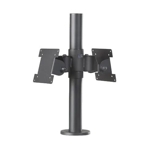 Ergonomic Solutions Spacepole Back to Back Fixed Vesa 75/100 Black