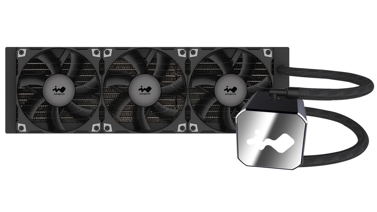 Inwin Sr36Pro All-In-One Twin Turbines Liquid/Water CPU Cooler