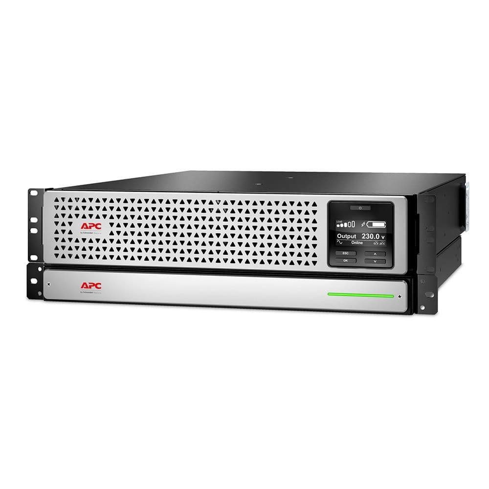 APC Smart-UPS On-Line, 1000VA, Rackmount 3U UPS with Network Card SRTL1000RMXLI-NC

