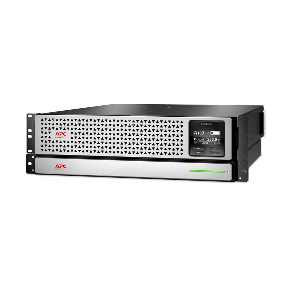 APC Smart-UPS On-Line, 2200VA, Rackmount 3U UPS with Network Card SRTL2200RMXLI-NC

