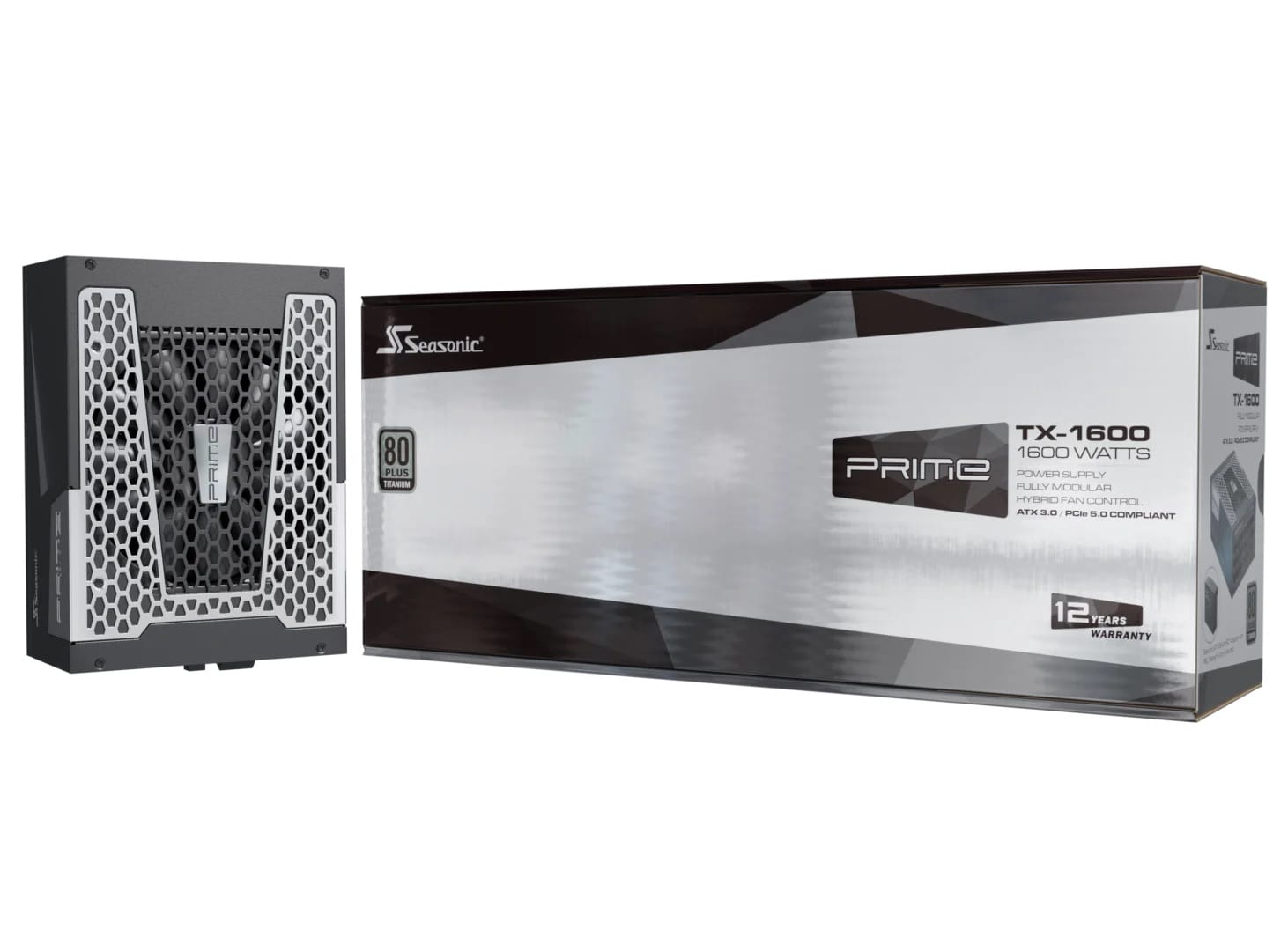 Seasonic PRIME TX-1600 1600W Titanium ATX 3.1 Fully Modular Power Supply Unit