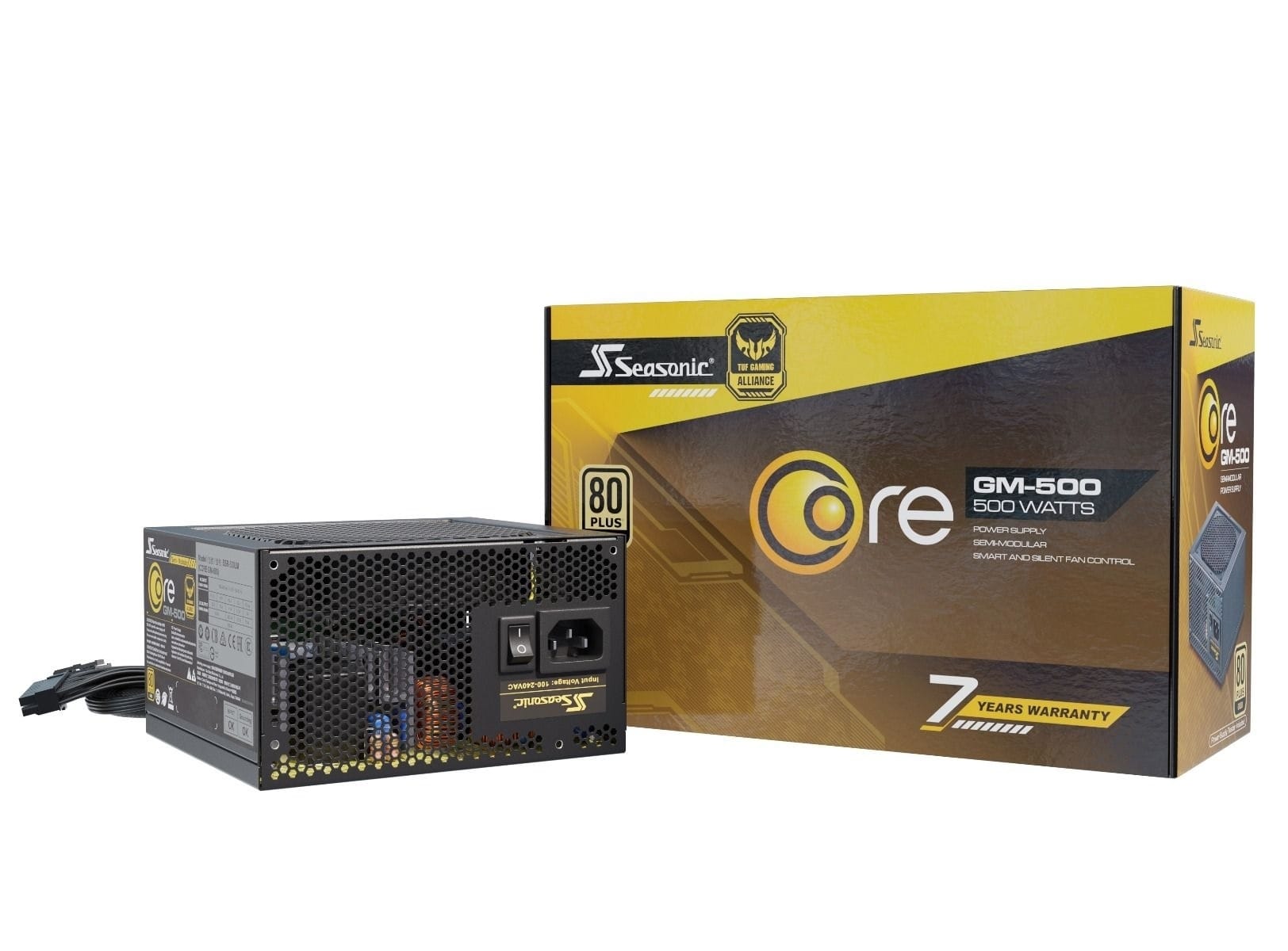 Seasonic CORE Series 80+ Gold 500W GM-500 Power Supply Unit