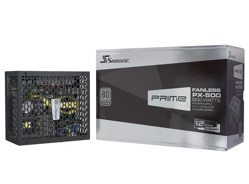 Seasonic Prime Fanless PX-500 500W Platinum Power Supply Unit